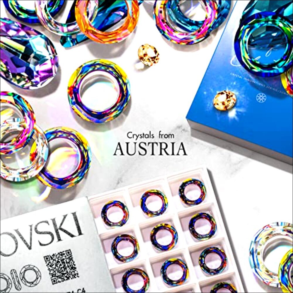 Adjustable Statement Ring With Austrian Crystals,… - image 5